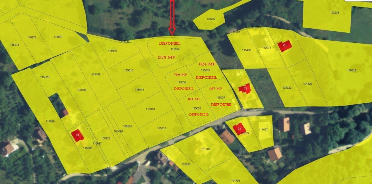 Parcele Teren cu PUZ si Toate utilitatile / Cisnadioara-Sibiu