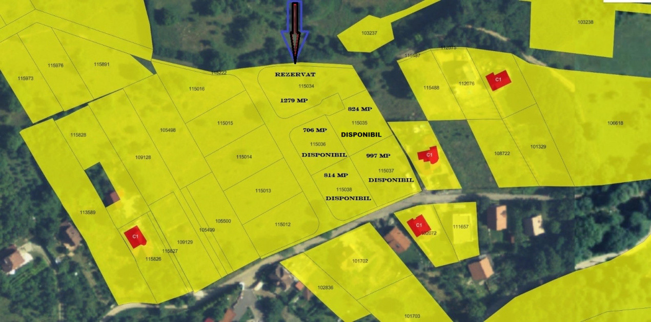 Teren Intravilan cu PUZ + toate utilitatile \ Sibiu - Cisnadioara