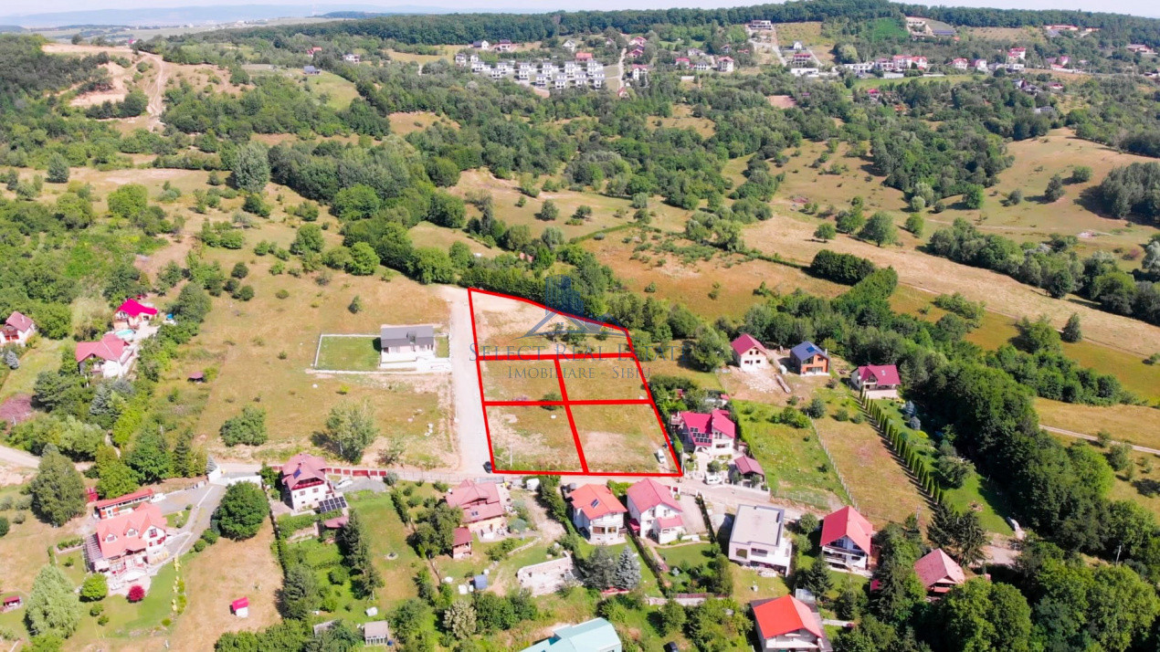 Teren constructii cu PUZ si utilitati \ Cisnadioara \ Sibiu