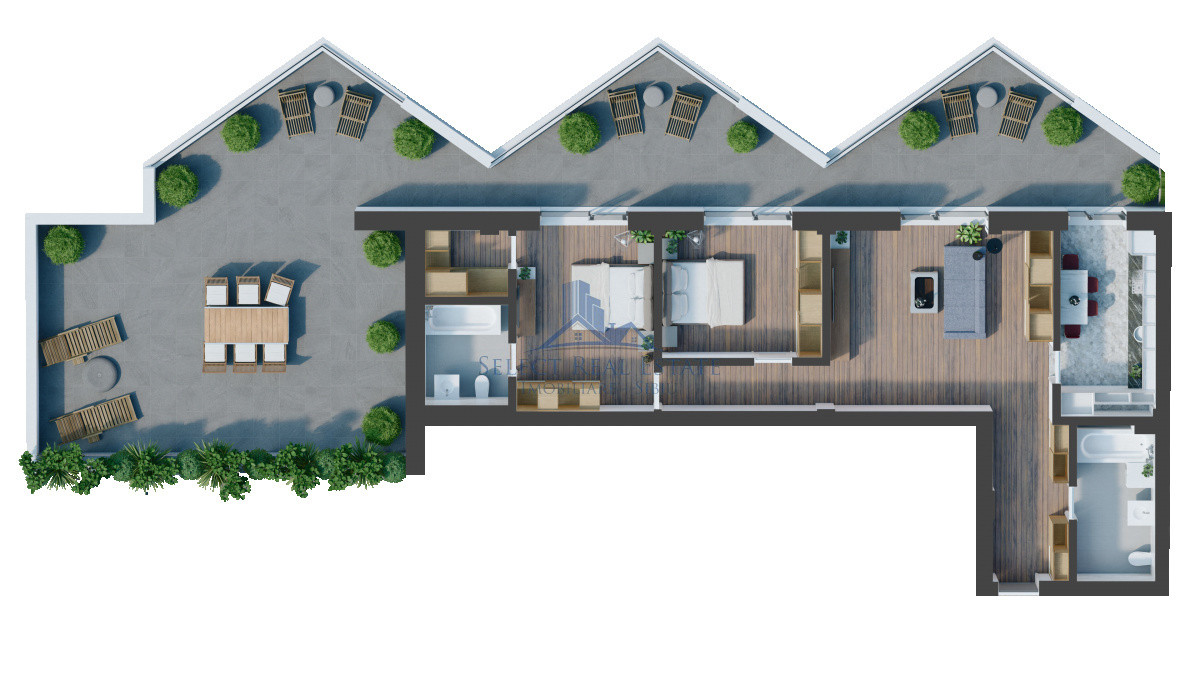 Penthouse \ proiect deosebit \ Sibiu \ Selimbar