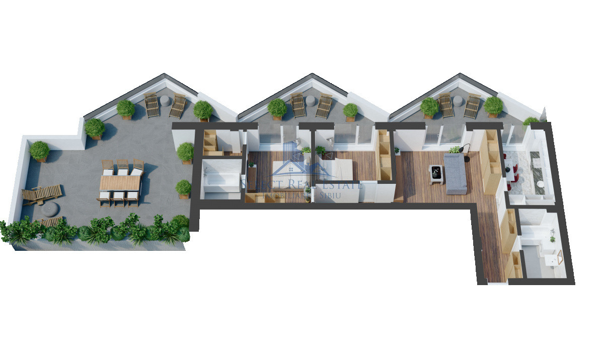 Penthouse \ proiect deosebit \ Sibiu \ Selimbar