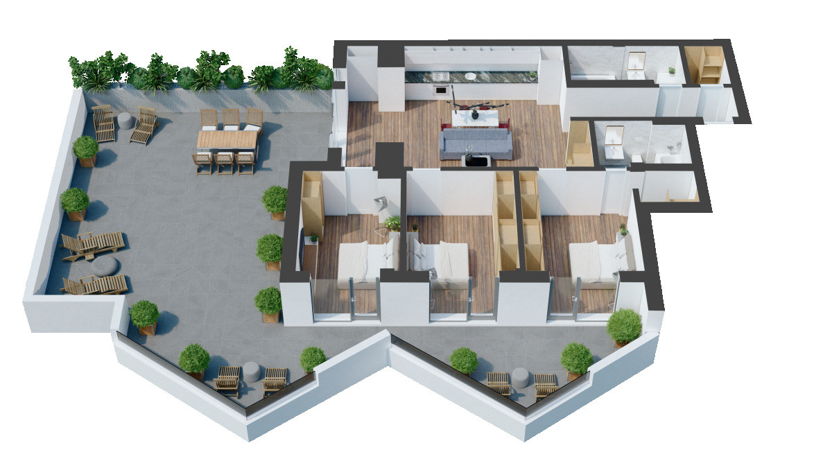 Penthouse \ proiect deosebit \ Sibiu \ Selimbar