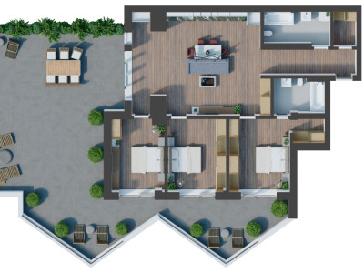 Penthouse \ proiect deosebit \ Sibiu \ Selimbar