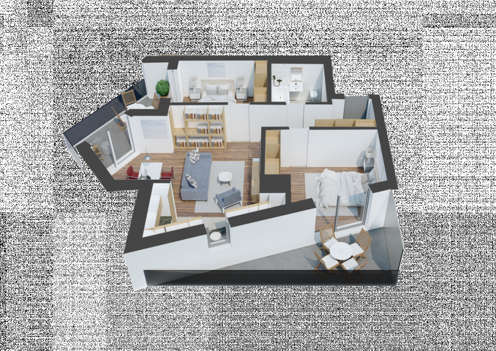 Apartament 3 camere \ proiect deosebit \ Sibiu \ Selimbar