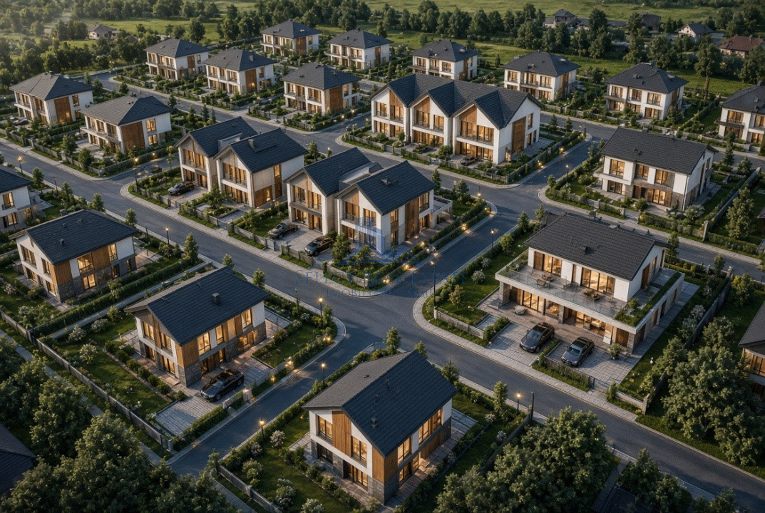Teren cu PUZ pentru Case tip Duplex \ Sura Mica - Sibiu